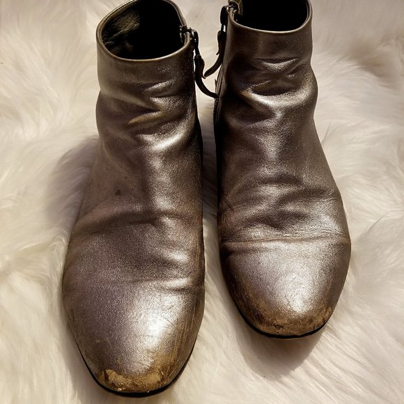 Marsèll SS05 Metallic Leather Boots - Picture 2 of 6